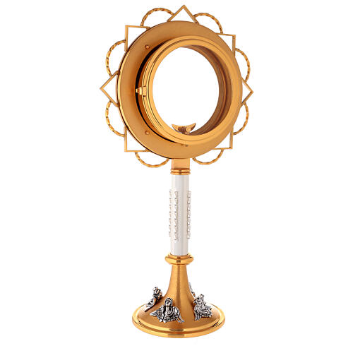 Gold-plated Monstrance with silver inserts 7