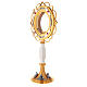 Gold-plated Monstrance with silver inserts s4