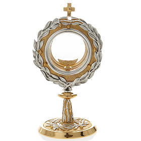 Monstrance with bay leaves