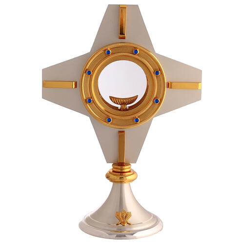 Monstrance modern cross 1