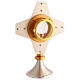 Ostensorio moderno croce s7