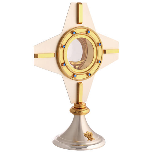 Monstrance modern cross 4