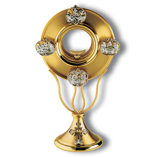 Ostensoir scène de la vie de Jésus 1
