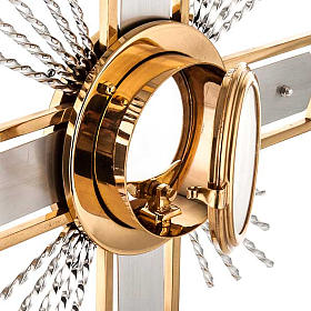 Monstrance, cross and Mary s6