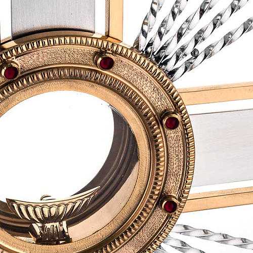 Monstrance, cross and Mary 2