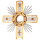 Monstrance, cross and Mary s2