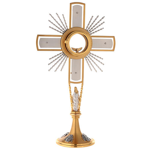 Ostensorio cruz y Virgen 6