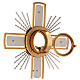 Ostensorio cruz y Virgen s7