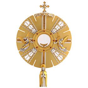 Monstrance Mary and angels