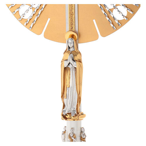 Monstrance Mary and angels 4