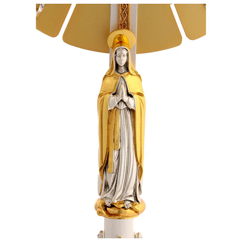 Monstrance Mary and angels 3