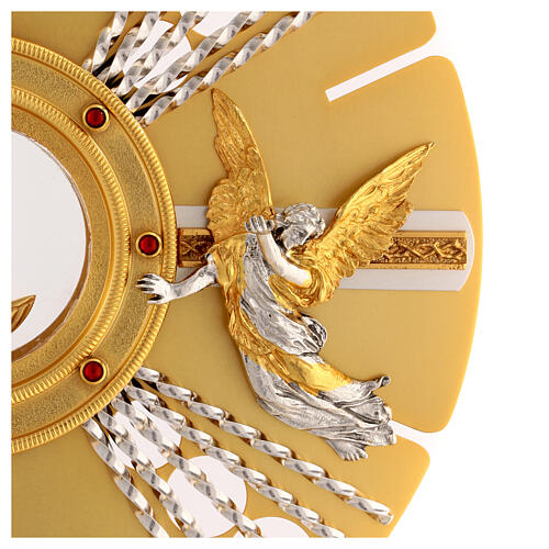 Monstrance Mary and angels 6