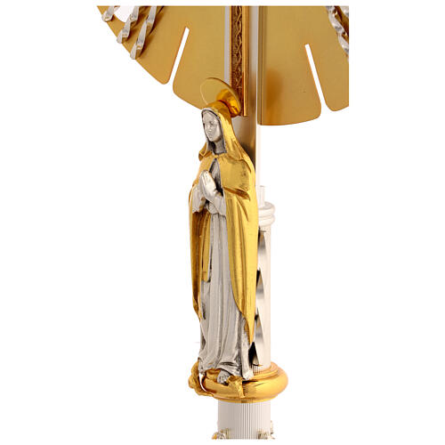 Monstrance Mary and angels 11