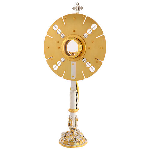 Monstrance Mary and angels 14