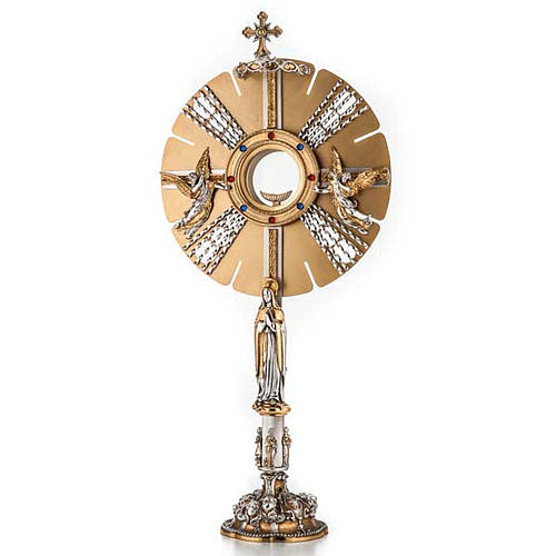 Ostensoir Marie et anges 1