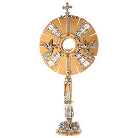 Monstrance Mary and angels