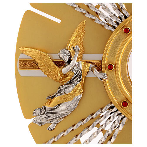 Monstrance Mary and angels 7