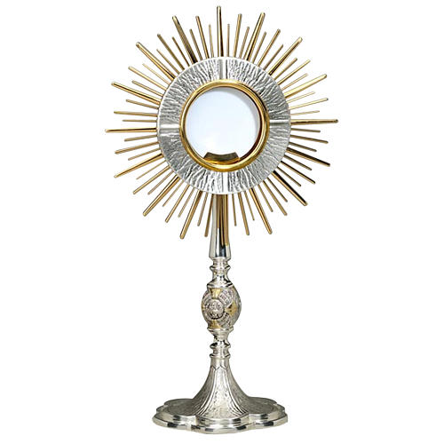 Ostensorio Dorato E Argentato Con Espositore Vetro Vendita Online Su Holyart