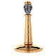 Monstrance, polished gold-plated brass s10