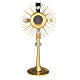 Ostensorio latón dorado 4 evangelistas s1
