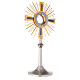 Ostensorio in ottone argentato angeli s7