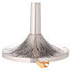 Ostensorio in ottone argentato angeli s9