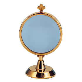 Chapel Monstrance in silver 925, 24k gold plated