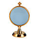 Chapel Monstrance in silver 925, 24k gold plated s1