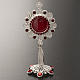 Reliquary in silver 800 filigree with strass, 13 cm s4