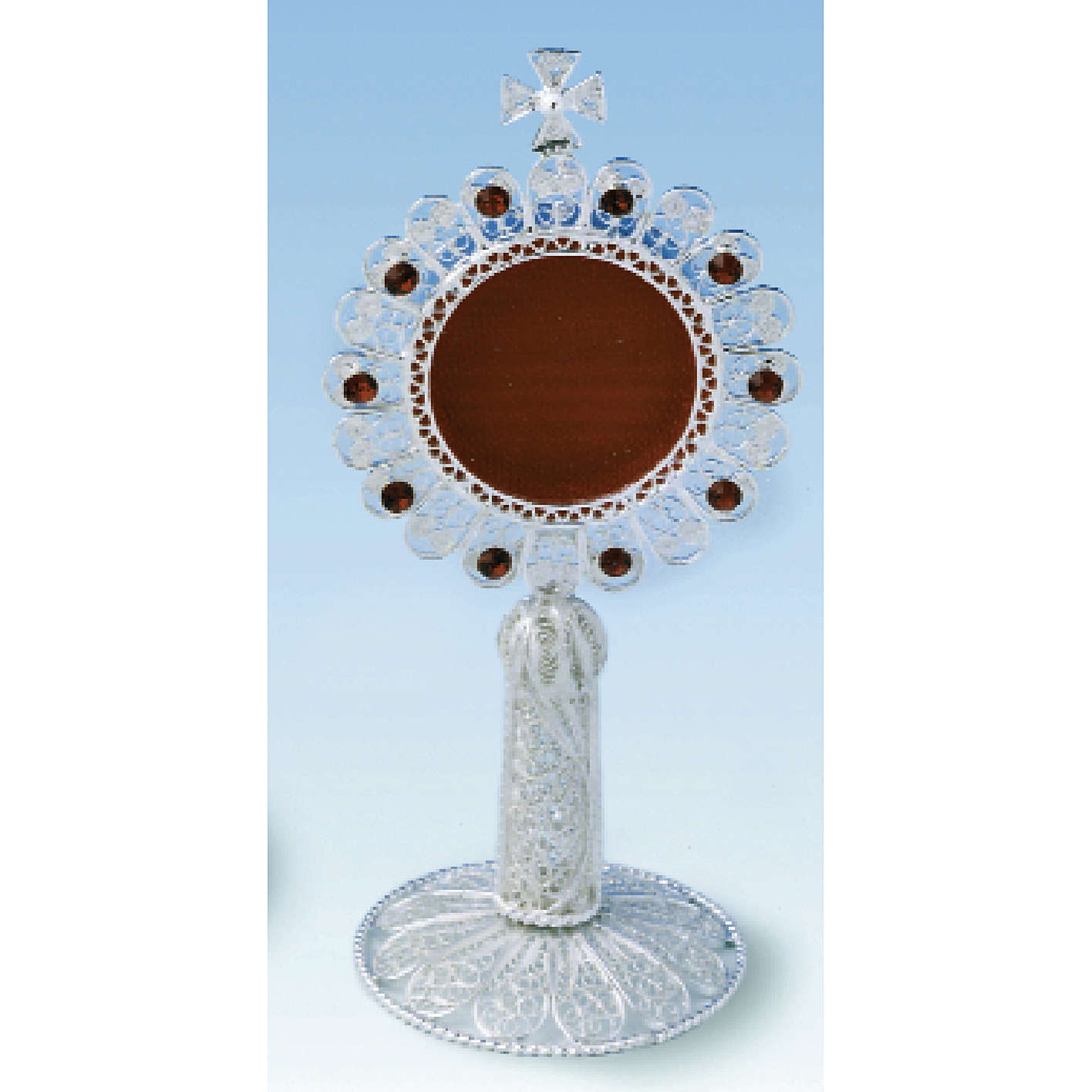 Boucles D'oreilles Pendantes Femme - Cristal Turquoise Et Strass Argent