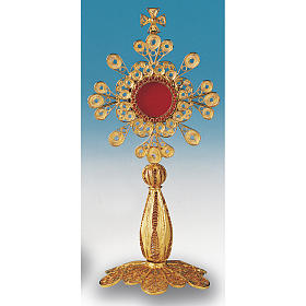 Reliquary with silver 800 filigree, 12 cm height