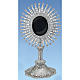 Reliquary in silver 800 filigree, Rays decoration. s1