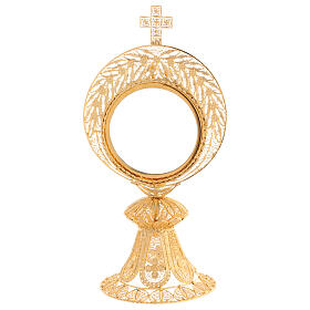 Monstrance in silver 800 with removable 8.5 cm diameter pyx