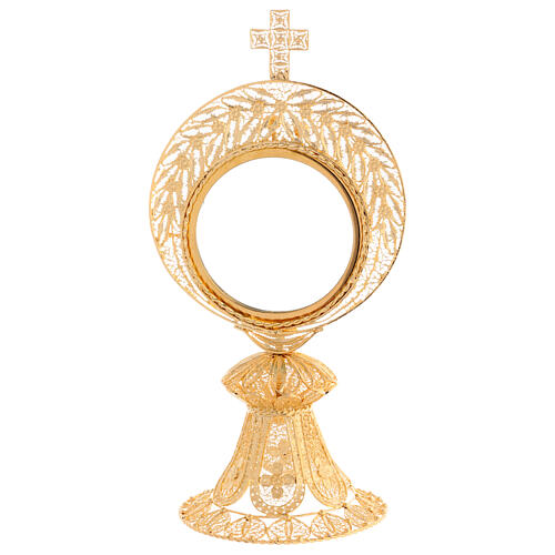 Monstrance in silver 800 with removable 8.5 cm diameter pyx 1