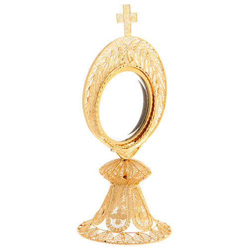 Monstrance in silver 800 with removable 8.5 cm diameter pyx 4