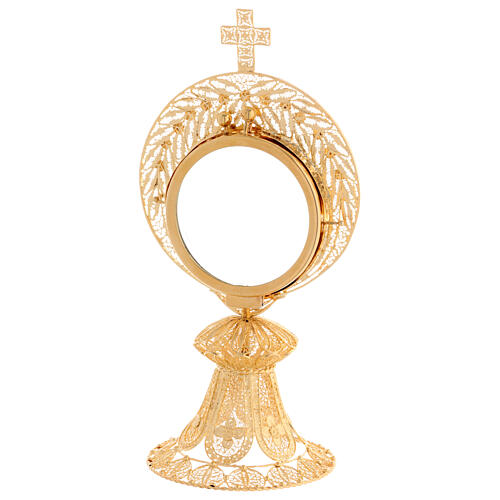 Monstrance in silver 800 with removable 8.5 cm diameter pyx 5