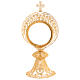 Monstrance in silver 800 with removable 8.5 cm diameter pyx s1