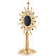 Reliquary in golden silver 800 filigree, 24 cm - 126,4 grams s5