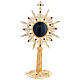 Relicario dorado con strass de plata 800, 24 cm s2
