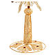 Relicario dorado con strass de plata 800, 24 cm s7