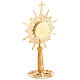 Reliquiario argento 800 dorato filigrana 24 cm - 126,4 gr. s8