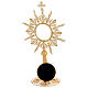 Reliquiario argento 800 dorato filigrana 24 cm - 126,4 gr. s8