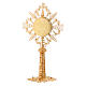 Reliquary in golden silver 800 filigree, 23 cm - 104,5 grams s4