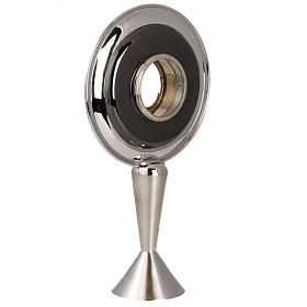 Monstranz versilbertes Metall Modell Panis Vitae s3