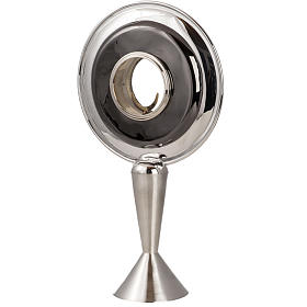 Ostensorio plata 925 mod. Panis Vitae s5