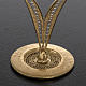 Relicário prata 800 filigrana dourada decorações s3