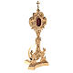 Reliquary in gold-plated brass with decoration s3