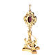 Reliquary in gold-plated brass with decoration s5