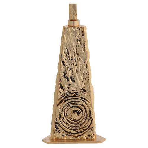 Teca ottone stilizzata 3