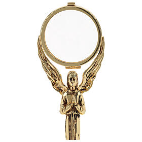 Shrine in brass with guardian angel